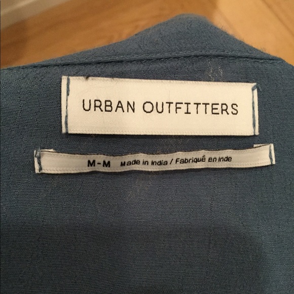 Blue Shirt Dress - Picture 3 of 3